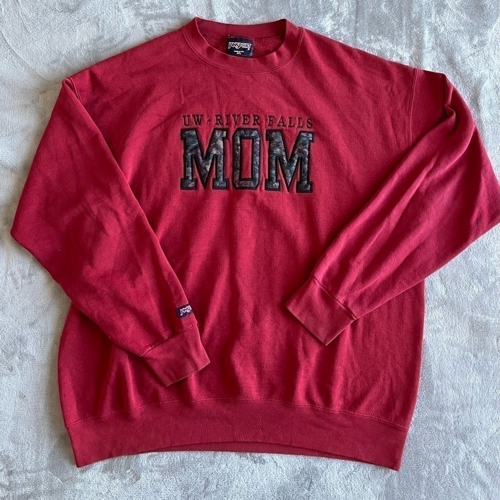 Jansport Vintage Red Crewneck Sweatshirt XL